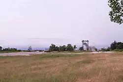 Halsskov Hafen mit der alten Fähranlage