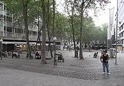 Gerhart-Hauptmann-Platz, Blickrichtung zum Alstertor