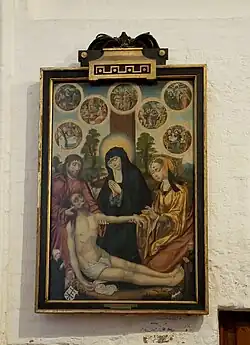 Beweinung Christi mit den sieben Schmerzen Mariä