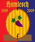 Wappen der Heimatortgemeinschaft Hamlesch
