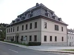 Hammerherrenhaus im sächsischen Muldenhammer, Ortsteil Tannenbergsthal (Vogtland)