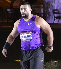 Der zehntplatzierte Asmir Kolašinac