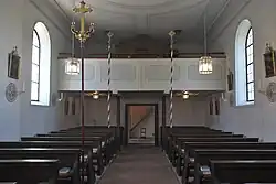 Innenraum, Blick zur Empore