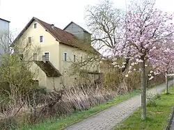 Wohnhaus in Hanhofen, die ehemalige Schlossmühle