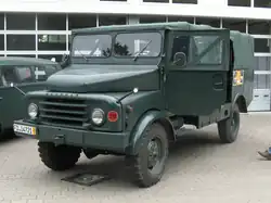 Hanomag AL 28 (GruKw II) als Gruppenwagen des Bundesgrenzschutz