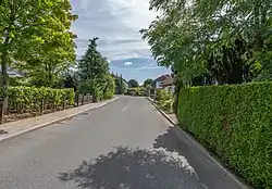 Einfahrt in die Hans-Hofner-Straße, von der Jobst-Rüthner-Straße