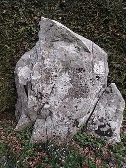 Hans Eggenberger-Burger (1881–1946) Arzt, Kropfforscher. Marie Eggenberger-Burger (1881–1967) Grab, Friedhof Herisau