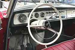 Gepolstertes Armaturenbrett