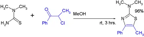 Synthese von Thiazolen