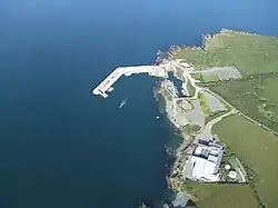 Port Oriel im Norden von Clogher Head