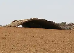 Hardened Aircraft Shelter aus dem Zweiten Weltkrieg