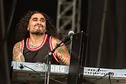 Keyboarder Alessandro Del Vecchio