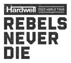 Logo von Hardwells Welttournee Rebels Never Die