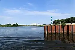 Einfahrt zum Eurohafen