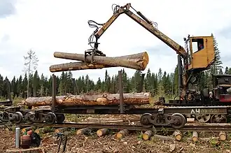 Holzverladung