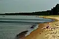 Harrisville Beach am Huronsee