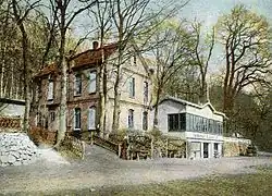 Ausflugsgaststätte Benther Berg-Terrassen um 1900