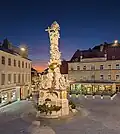 Dreifaltigkeitssäule am Hauptplatz