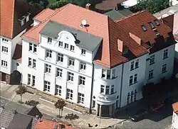 Luftaufnahme der Bank 2012