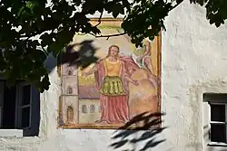 Fresko Heilige Barbara