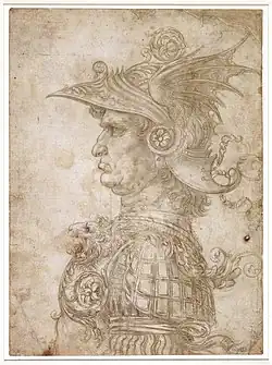 „Il Condottiero“ (Profilo di capitano antico) (um 1475)
