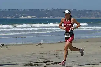 Heather Fuhr beim Superfrog Triathlon in Coronado, 2006