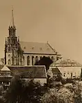 Heilige Dreifaltigkeit und St. Marien (Lebach), Kirchenäußeres um 1900