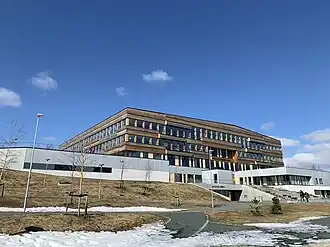 Außenansicht im April 2020