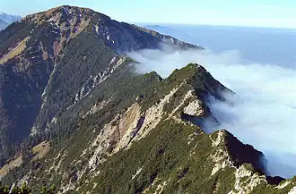 Der Heimgarten mit Grat zum Herzogstand