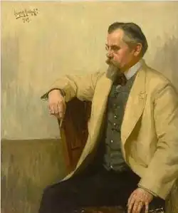 Porträt des Architekten Alfred Julian Balcke, 1909