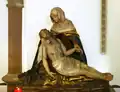 Pietà in der Kirche