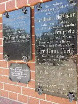 Einzelgedenken an Gefallenen des Ersten Weltkrieges