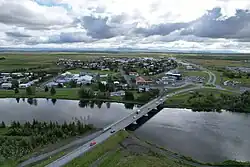 Hella an der Ytri-Rangá