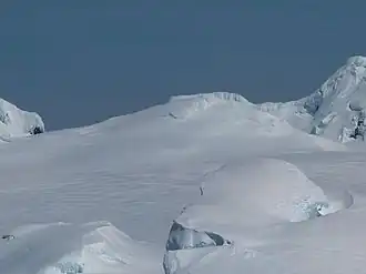 Blick vom Zemen Knoll auf den Hemus Peak
