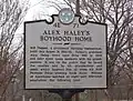 Gedenktafel vor dem W. E. Palmer House