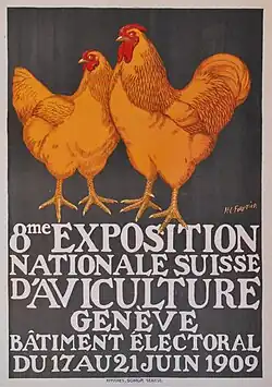 Exposition Nationale Suisse d’Aviculture 1909