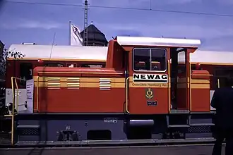 Henschel DHG 200 B der Ölmühle Hamburg AG auf der IVA 1988 in Hamburg