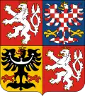 Wappen der Tschechischen Republik (1990–1992)