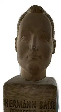 Porträt des Gewerkschafters Basse, der 1933 von Nationalsozialisten ermordet wurde