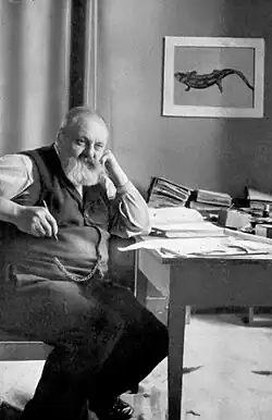 Hermann Fischer-Sigwart (1842–1925) Schweizer Apotheker, Sammler, Autor, Botaniker, Naturforscher, Museumsgründer und Konservator