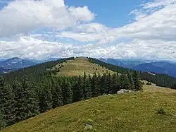Blick vom Wetterkogel auf den Herrenkogel