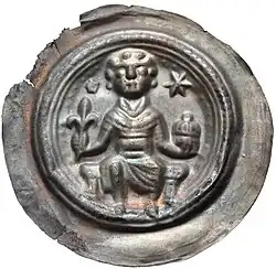 Herrschaft Eilenburg, Otto (1191–1234) Dynastenbrakteat