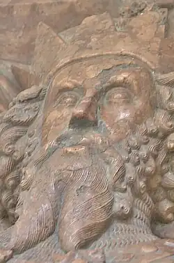 Grabplatte Ernsts des Eisernen