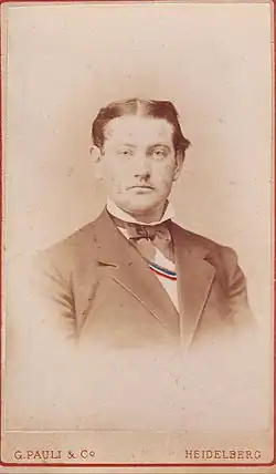 Ernst Himburg als Heidelberger Rhenane