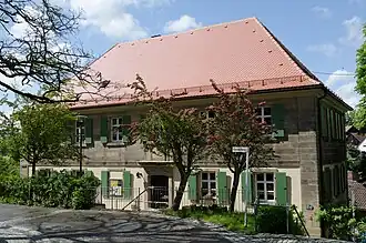 Pfarrhaus der ev.-luth. Kirchengemeinde (1751), Kirchweg 1 (am Klosterberg)