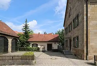 Ehemalige Forstdienststelle (bis 1995), Verwaltung der Diakoneo, Klosterberg 19