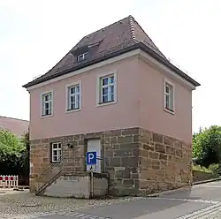 Kantorhaus, ehemals Stall, Aufbau 1905, Klosterberg 11