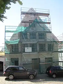 Hinter der Burg 15 vor dem Brand