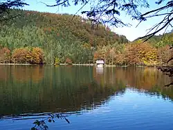 Talauswärts, mit dem Fischerhüttl