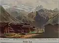 Hintertux Chromolithographie 1869